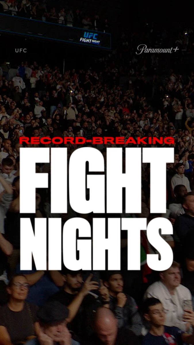 Missed the action? Catch every record-breaking moment. UFC on demand, only on Paramount+