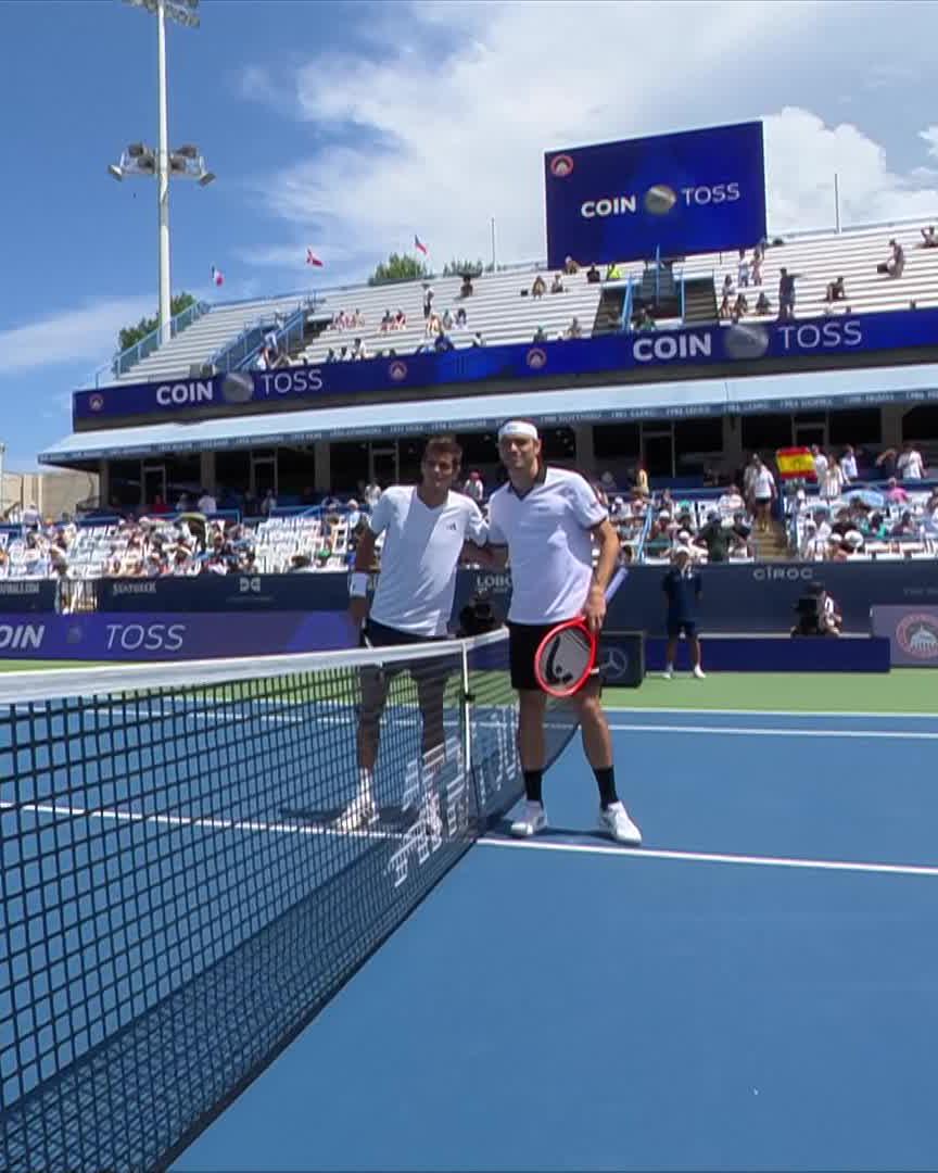 The American No. 1 faces a Spanish bull in the capital 🏛️ Watch Fritz v Jodar in the #MubadalaDCOpen final LIVE 👉