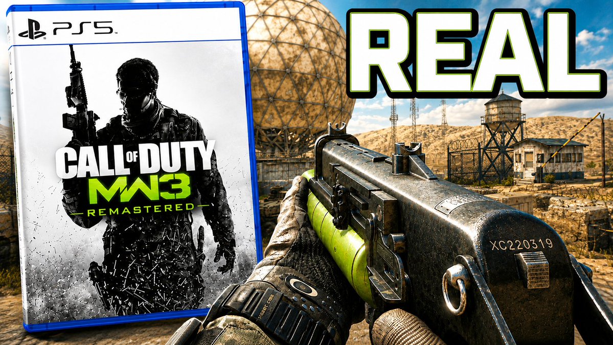 Modern Warfare 3 Remastered...