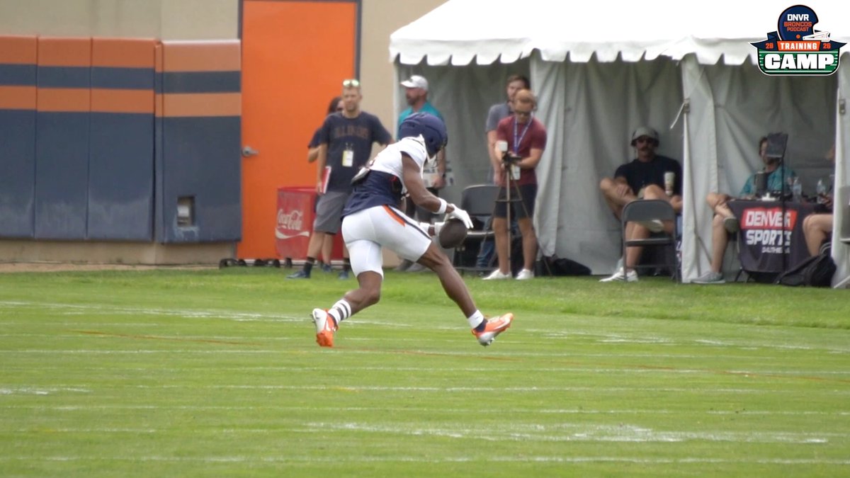 Bo Nix slinging it on the first day of pads 🎯