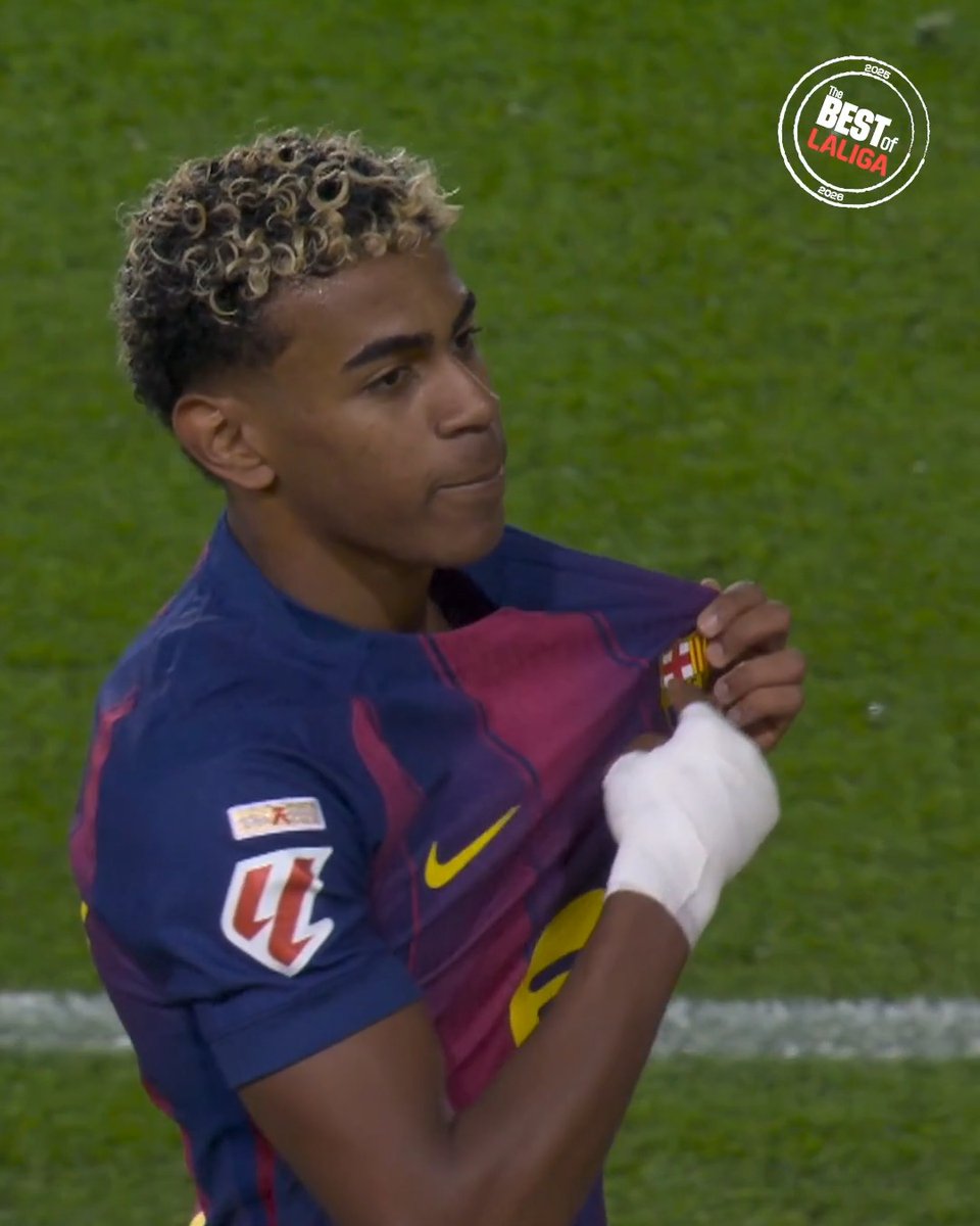 simplemente Lamine. 👀 LALIGAHighlights