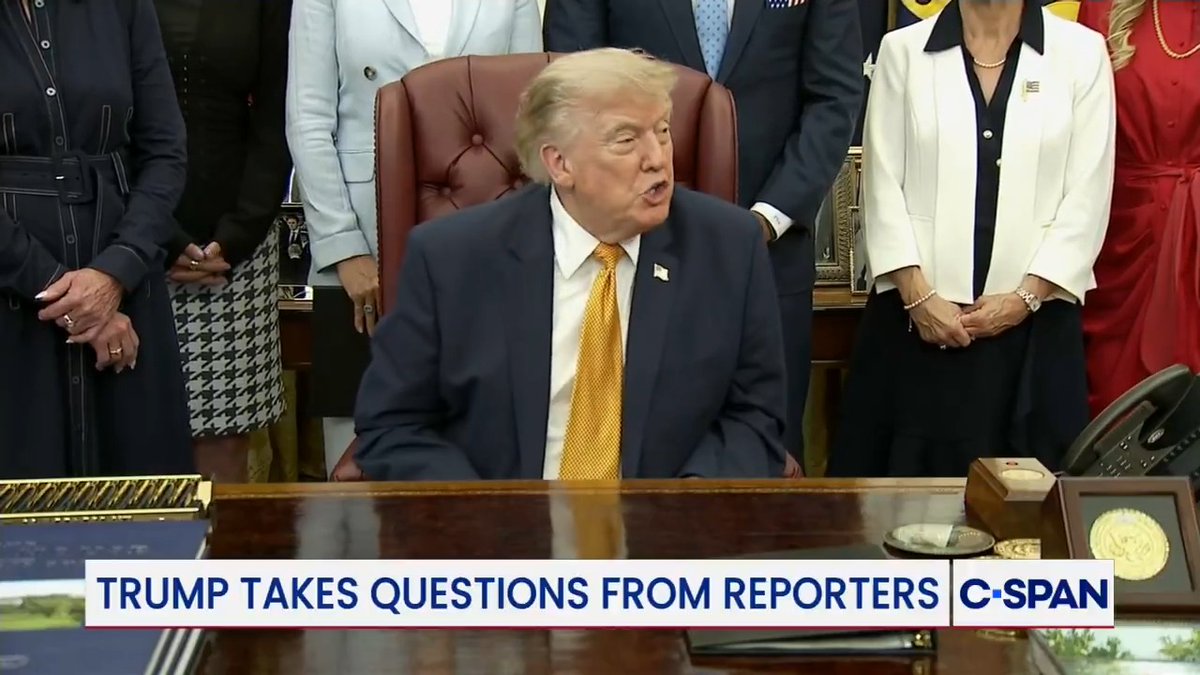 President Trump comments on Rep. Max Miller (R-OH)'s alleged domestic abuse on his ex-wife: "I know Max, he's a good person... and I'm gonna let the families figure that out."