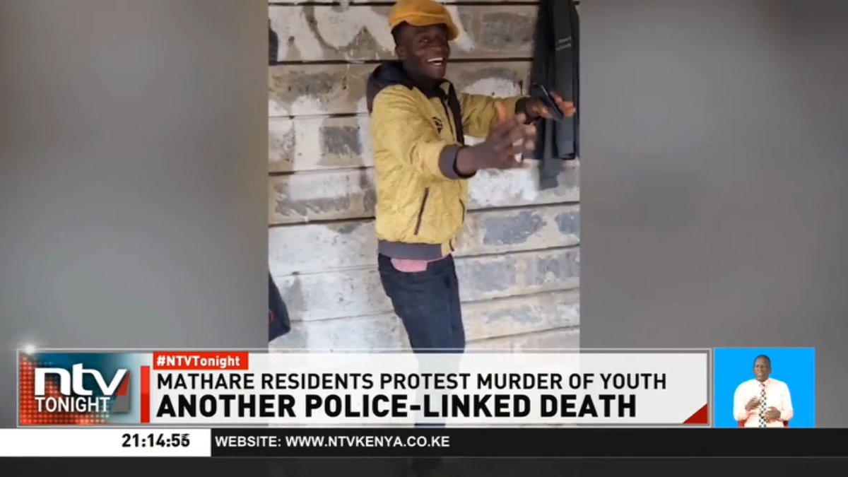 Another Police-Linked Death: The family of a boda boda rider from Mathare is demanding justice following his death under unclear circumstances after being detained at Muthaiga Police Station. #NTVTonight Number8, the poet