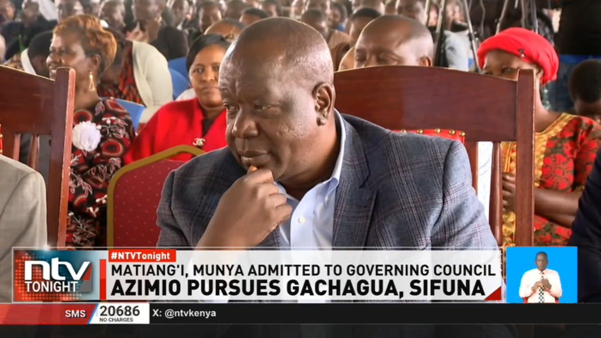 Azimio Pursues Gachagua, Sifuna: Azimio la Umoja has tasked Kalonzo Musyoka to enter into a political deal with Rigathi Gachagua and the Linda Mwananchi bloc led by Edwin Sifuna. This is a bid to remove President Ruto from power. #NTVTonight Number8, the poet Ibrahim Karanja.