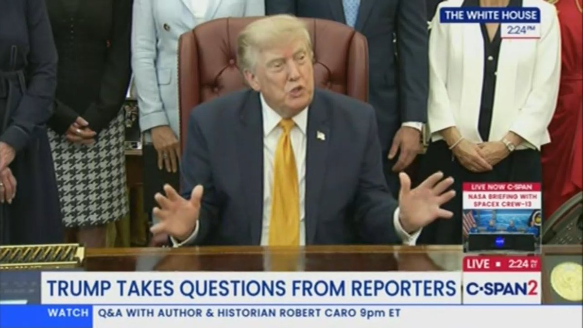 Trump: The blue cities all have something in common. The trees are all gross.