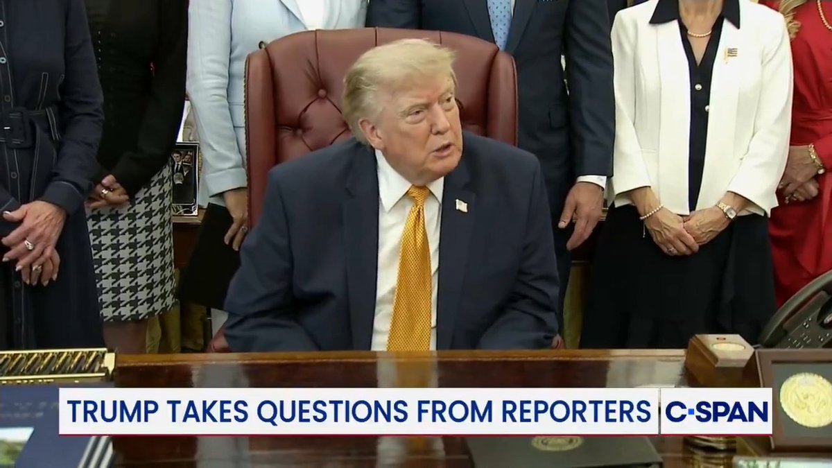 President Trump says that despite high oil prices, companies like Chevron and Exxon Mobil are making "too much money," amid the U.S. — Iran war: "I don't like it... They ought to give some of that back to the public."