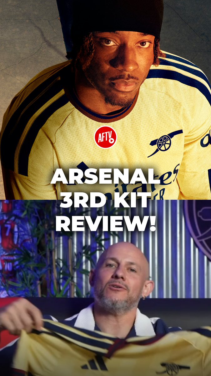 Arsenal’s third kit is back! 🟡 #AFTV