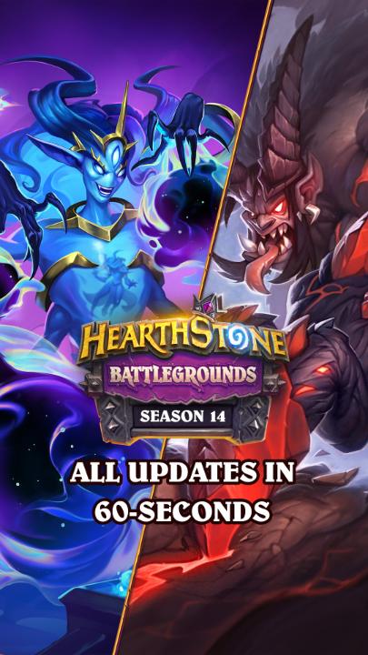 ⏱️ In just 60 seconds, you can get ready for the big Battlegrounds update launching TOMORROW!