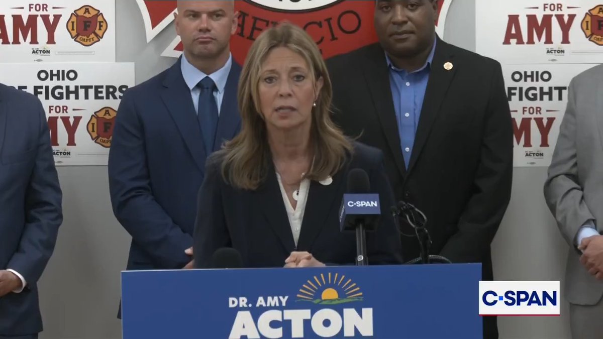 Governor candidate Dr. Amy Acton (D-OH): I'm going to be the most pro-union, pro-labor Governor there ever has been."