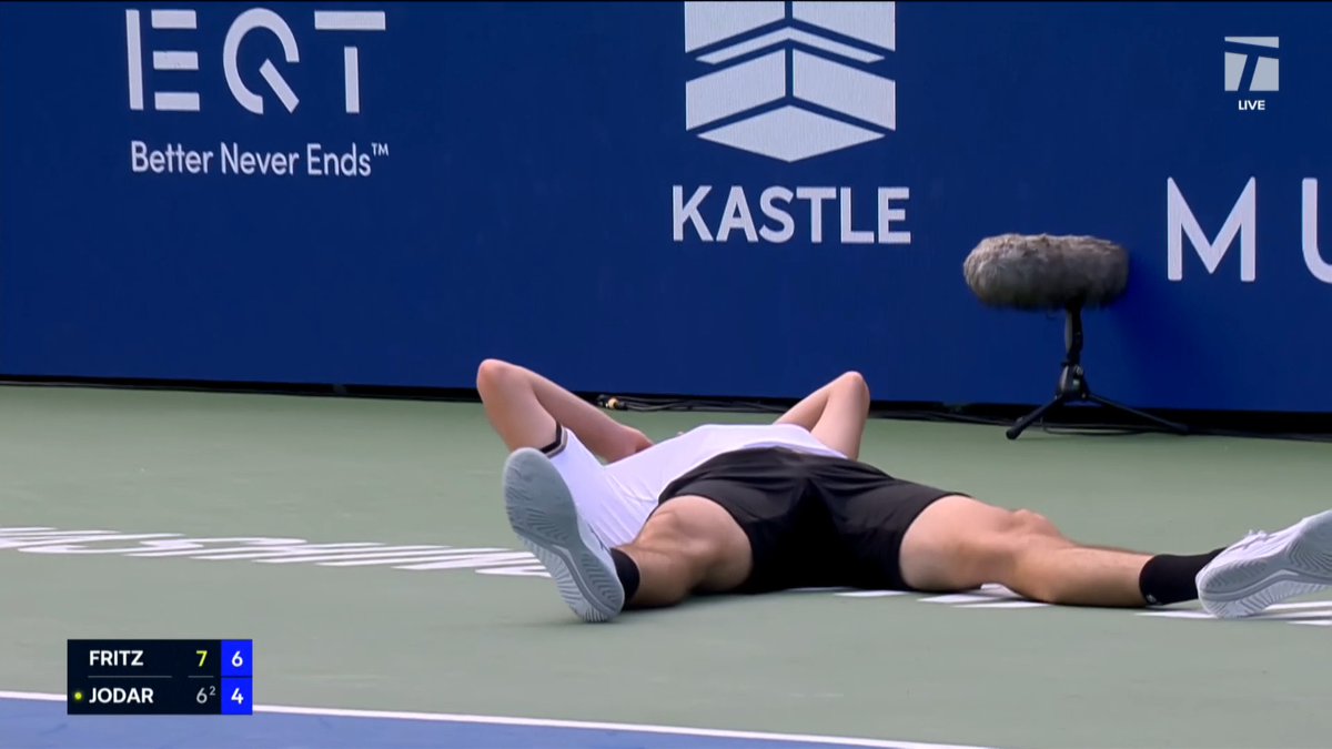 You can see what this win means to Taylor Fritz ๐ฅน Congratulations the American on an incredible week on home soil โค๏ธ #mubadaladcopen