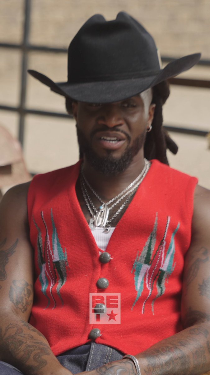A look with purpose. Shaboozey reflects on why locking his hair was an intentional way to express his culture and individuality.