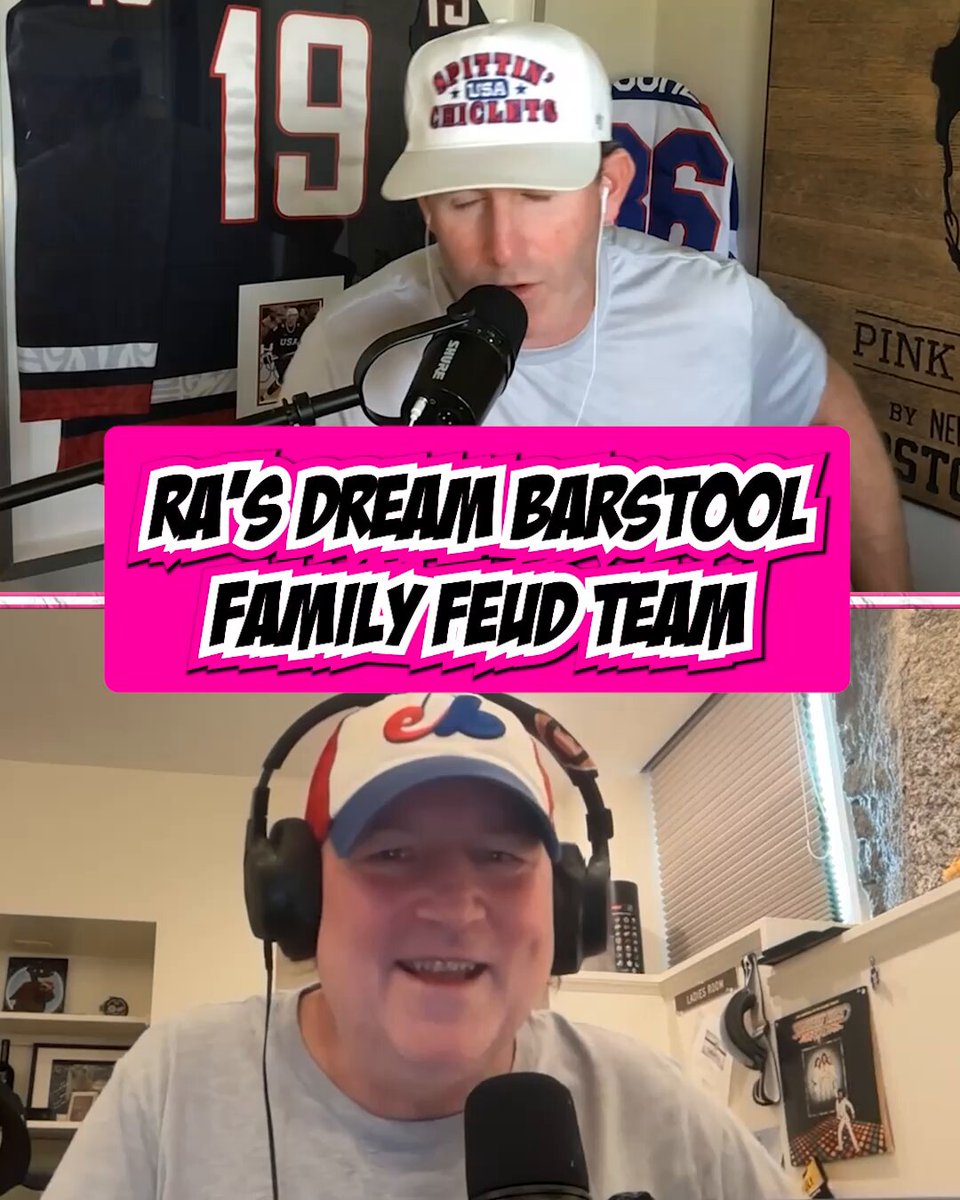 RA assembled his dream Barstool Family Feud squad. How’d he do?