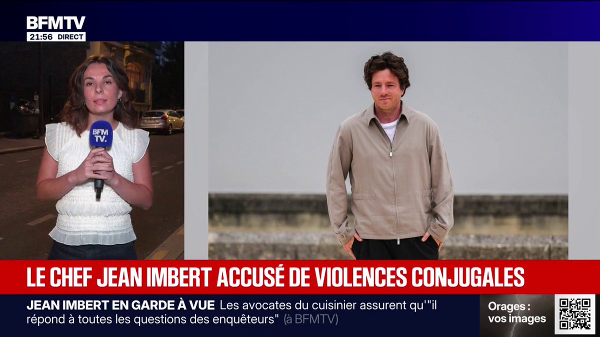 La garde à vue du chef cuisinier Jean Imbert est toujours en cours