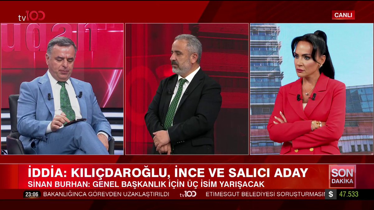 “ADAY OLMAK GİBİ BİR DERDİM YOK” Muharrem İnce, tv100’e konuştu: Aday olmak gibi bir derdim yok. Bu konuda çalışmam da yok. Yazlık evimde torunlarımla birlikte vakit geçiriyorum. Televizyon bile izlemiyorum. Barış Yarkadaş