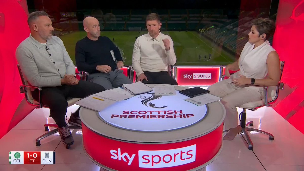 🗣️ "He picks up good positions, but you expect that, Celtic have paid £11million" 🗣️ "It will only be a matter of time before he finds that net and it'll flow from there" Mark Wilson on Kasper Hogh's Celtic debut ⤵️
