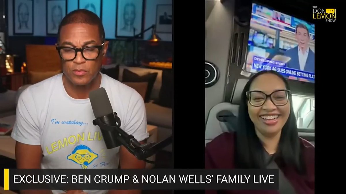 🚨 Nolan Wells' mom says she heard he wasn't heavily drinking, was "perfectly fine." Credit: The Don Lemon Show
