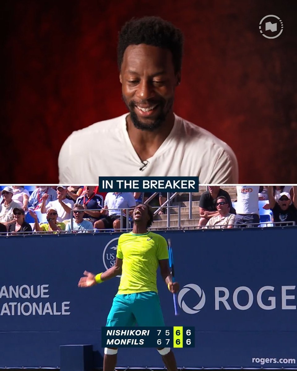 📍 Montréal, 2017. 🎾 Gaël Monfils vs Kei Nishikori. 🤯 Cue one of the greatest comebacks we've EVER seen... @OBNMontreal #OBN26