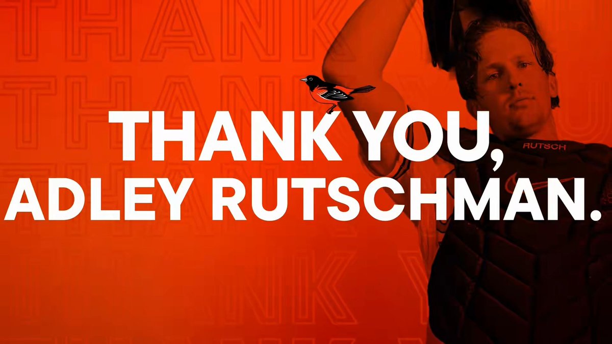 Thank you, Adley 🧡 For everything you've meant to Birdland, on and off the field. Wishing you all the best in your next chapter.