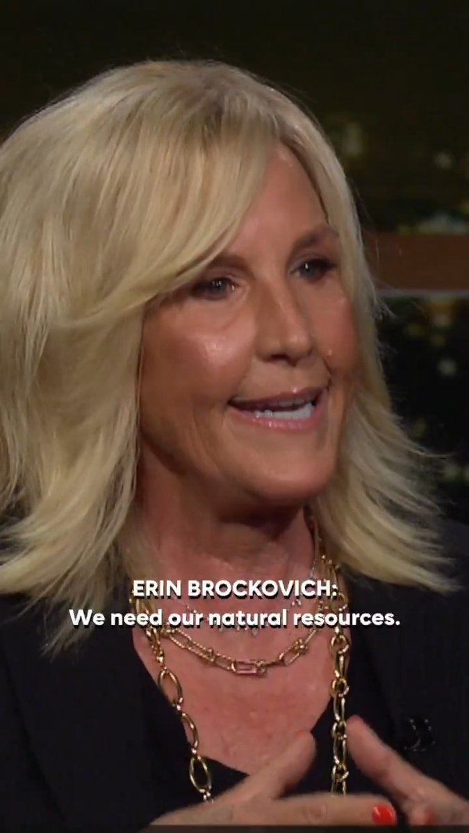 Erin Brockovich's next big fight: A.I. data centers. 👀 Watch Erin Brockovich join Bill Maher on the latest episode of Real Time, now streaming on HBO Max.
