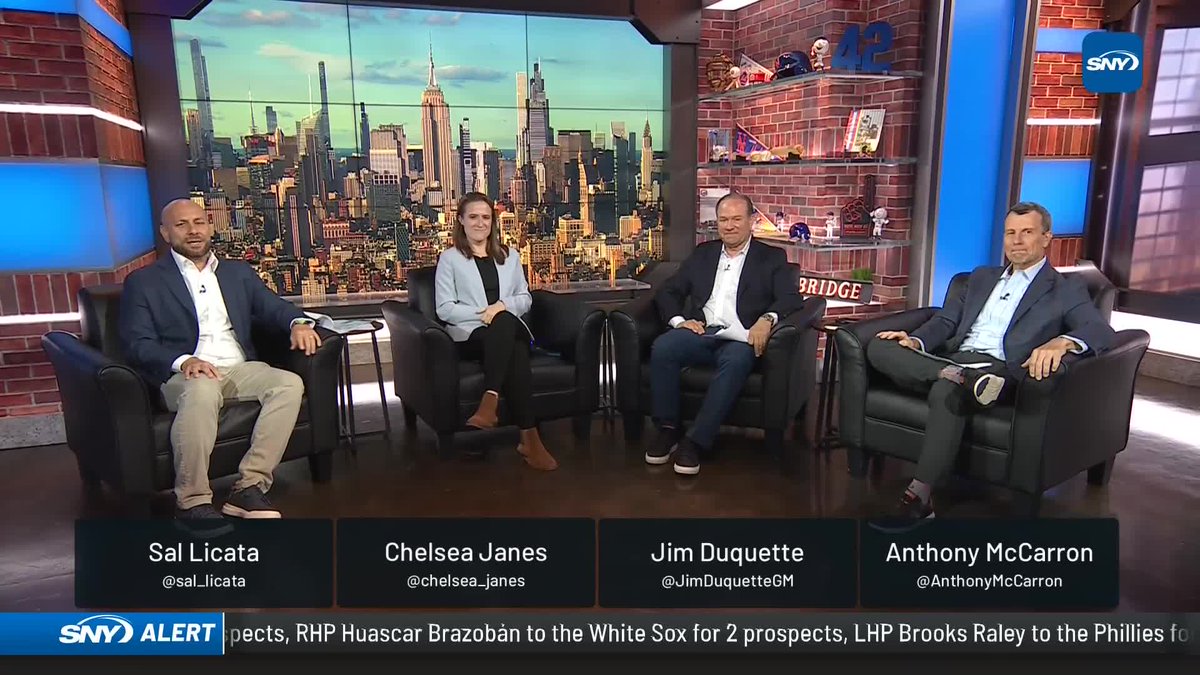 .Chelsea Janes reports that the Mets are done at the trade deadline