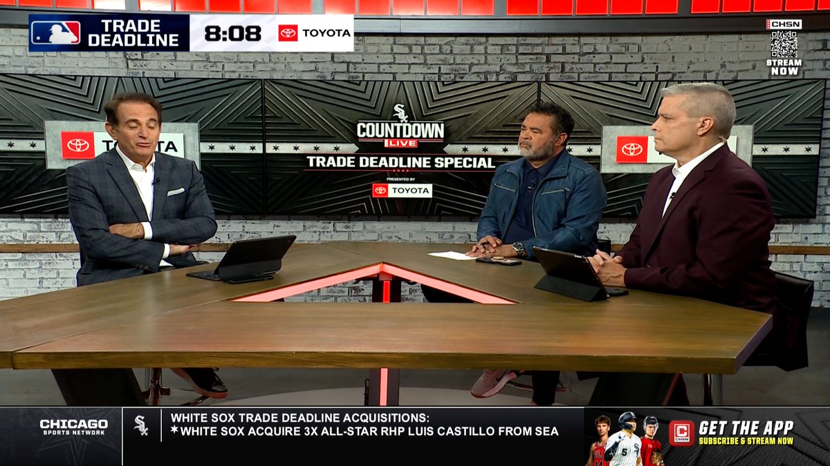 "He gives you playoff experience. That's what the White Sox need." Chuck Garfien, Ozzie Guillen and David Haugh discuss what Luis Castillo brings to the White Sox and why a change of scenery could be beneficial for the 3x All-Star.
