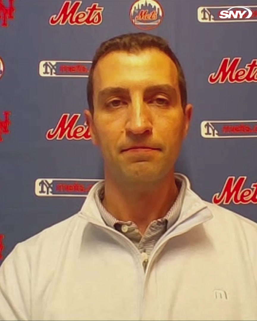 "I think our approach was, what's the best talent?" David Stearns talks about the Mets' approach at the trade deadline and how they looked to acquire talent: