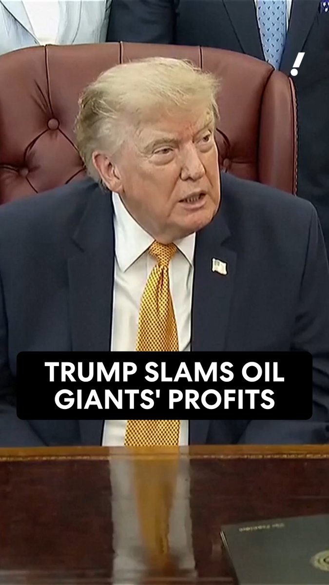 Oil titans reported major earnings this quarter, driven by the spike in global oil prices. President Trump said he isn't happy about it.