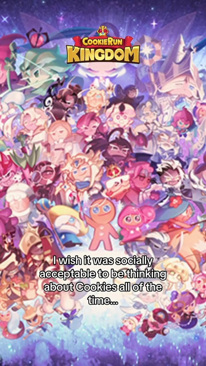Raise your hand if you are guilty... 🤔🙋 #CookieRun #CookieRunKingdom #PureVanillaCookie