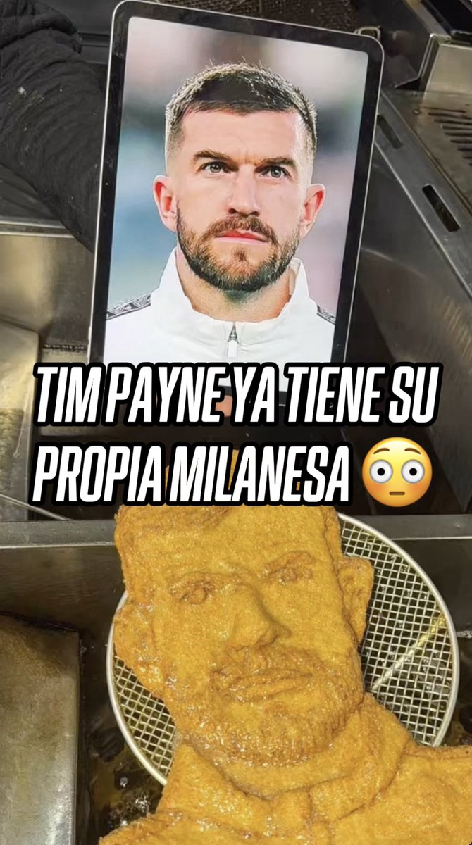 ESTO HA LLEGADO MUY LEJOS 😅 👀 La 'fiebre' por Tim Payne no para, ahora ya hasta tiene su propia milanesa. 📹 El Bodegón de la Milanesa