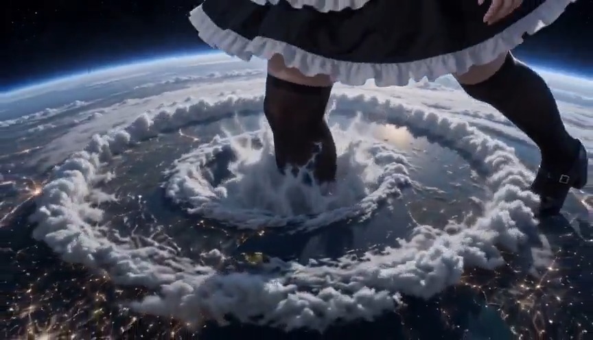 続・都市防衛システム、起動 ──侵略者は巨大メイド(第1話/全4話) #giantess #巨大娘