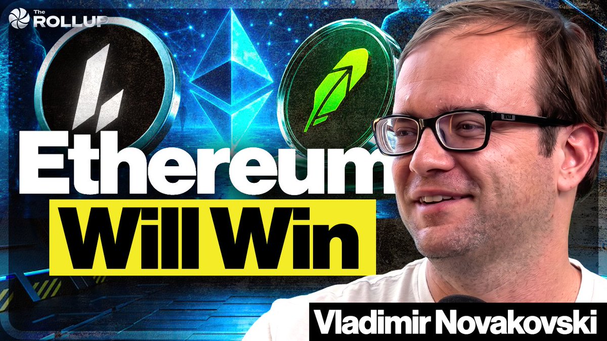 FULL INTERVIEW: Vladimir Novakovski on Lighter x Robinhood Chain, Token vs. Equity, and Lessons from Quant Days Timestamps 00:00 Intro 04:23 Options On Pre-IPO Stocks 06:49 Robinhood And Telegram Partnerships 09:58 Regulatory Parameters Per Instance 12:39 A Global Liquidity Layer 16:18 The Token Is The Equity 19:00 Buyback Mechanics Explained 21:13 Clarity's Revenue Sharing Rules 24:39 Diversified Revenue Story 28:27 Institutional Vs Retail Tracks 31:44 Lessons From Citadel And SBF 34:02 AI Agents Start Trading