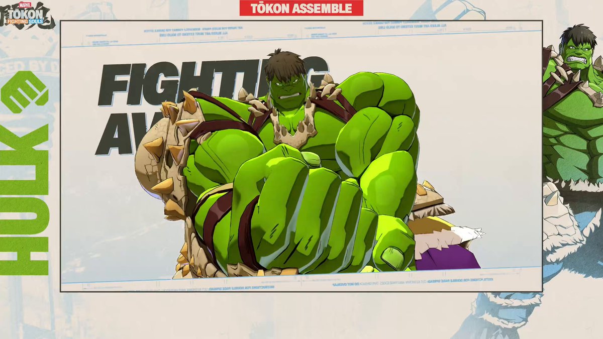 HULK | TŌKON ASSEMBLE AND WIN POSE IN MARVEL TOKON‼️