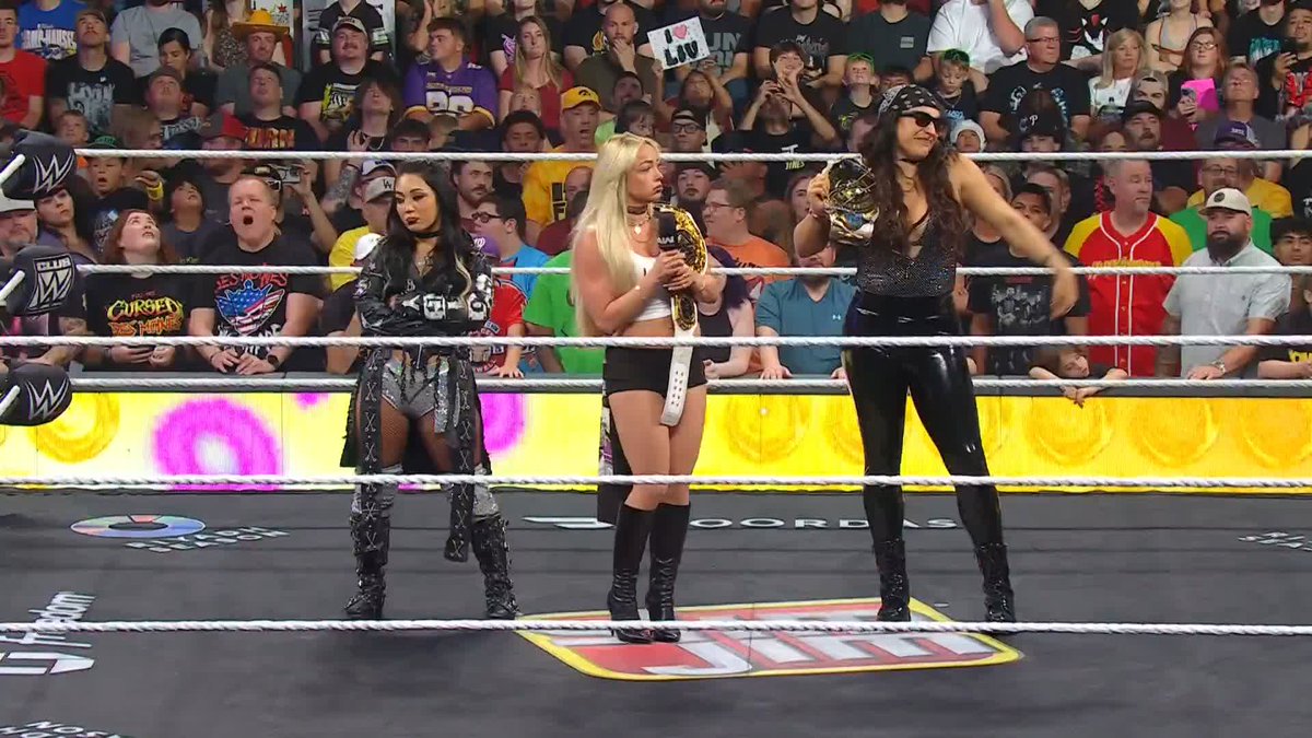 .LIV Morgan and The Judgment Day are FULL of confidence after #SummerSlam! 👀
