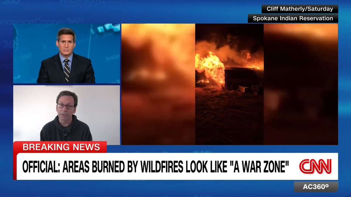 Washington Gov. Bob Ferguson describes the latest efforts to battle 17 major fires burning in his state as the Pacific Northwest faces its worst fire season in more than 30 years.