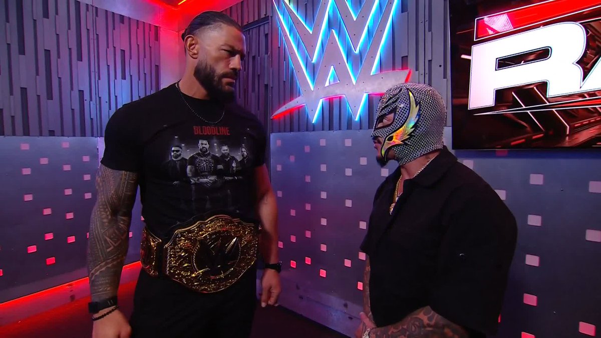 This is getting VERY interesting ☝️ Lucha Libre AAA Worldwide | Roman Reigns | ♛Rey Mysterio❔