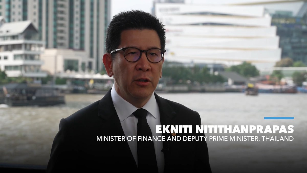 Thailand's Deputy Prime Minister and กระทรวงการคลัง Minister Ekniti Nitithanprapas calls the 2026 Annual Meetings the "Olympics of global finance." This October, Thailand hosts finance ministers and central bank governors from around the world. #IMFMeetings