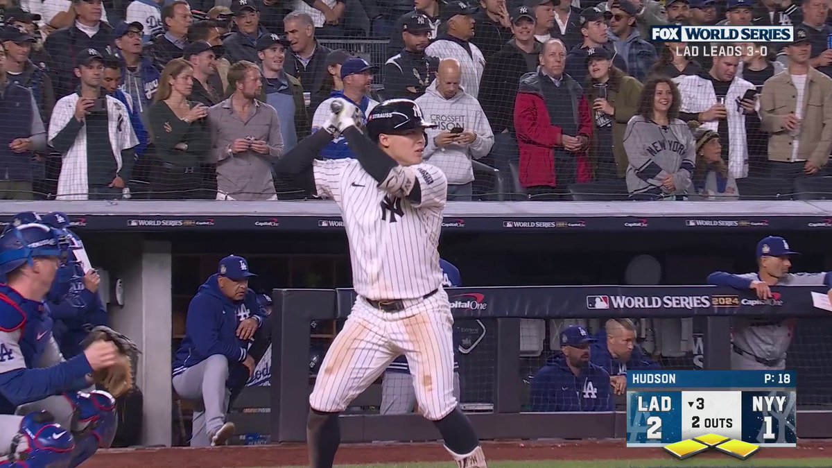 Anthony Volpe has simply not worked out but I feel bad for him. His dream job was shortstop for the New York Yankees and he made it. He just hasn’t gotten the job done. Gotta be killing him inside Might be end of the road, but at least he has this moment