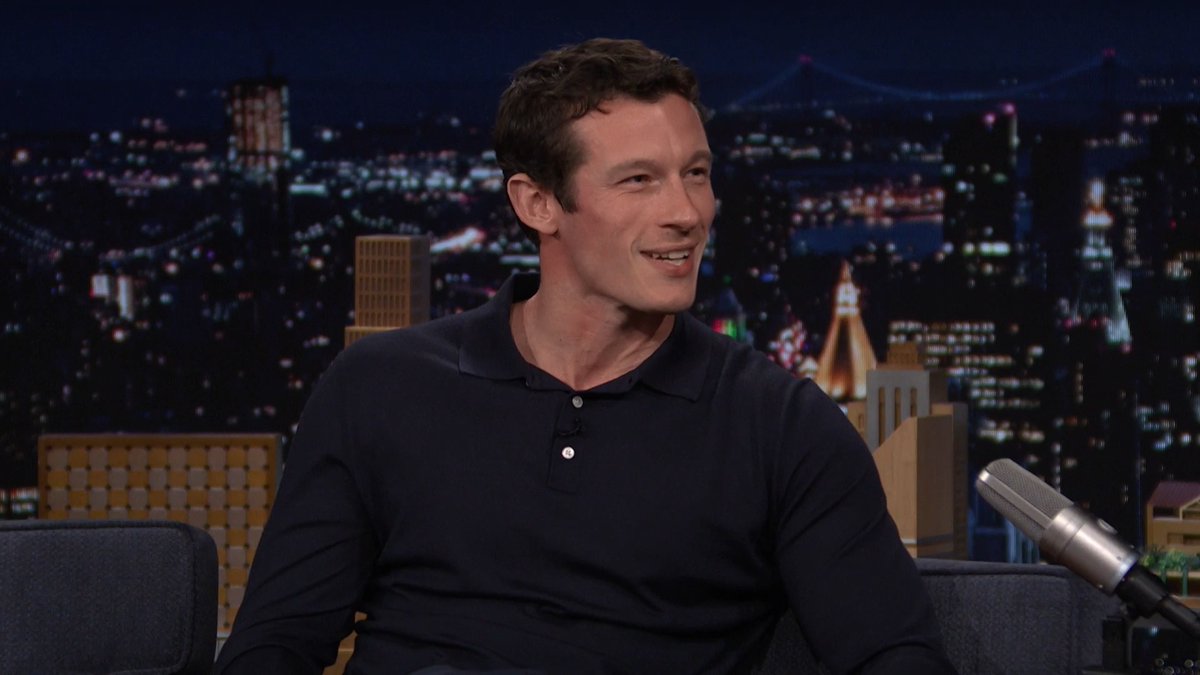 Callum Turner immediately wanted to read the script for One Night Only Movie after he heard it was “‘The Purge’ but for sex” 🤣 #FallonTonight