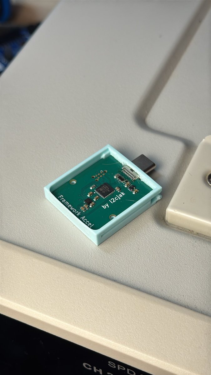 I’m adding Apple-style Motion Cues to any Framework laptop with this expansion card. I’m also tired and need to add THREE MORE degrees of freedom. Rev 2 has been ordered. Would you use this?
