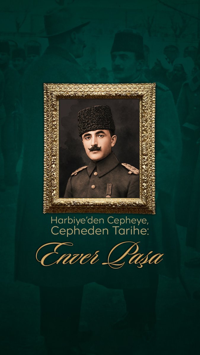 "Allah’a yemin olsun ki, tek varlık gayem dinim ve vatanım için yaşamaktır" 33 yaşında Harbiye Nazırı oldu, 41 yaşında Türkistan’da şehit düştü. Elinde silahı, dilinde duası, gönlünde Türk-İslam mefkuresi için yaşadı. #EnverPaşa'nın vefatının 104. yılı.