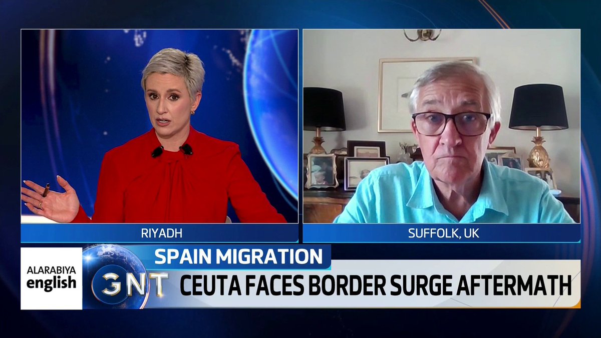 🇪🇸🇬🇧 With Meloni having suspended the Schengen agreement with Spain after Ceuta was overrun, Fmr. UK Defense Minister Sir Gerald Howarth said the days of tiptoeing around illegal migration are over: "The people of Europe are fed up with their politicians for failing to deal with this problem. Anybody who has spoken up has been dismissed as a racist; as a result, the people have been betrayed." Writer: Mhedi