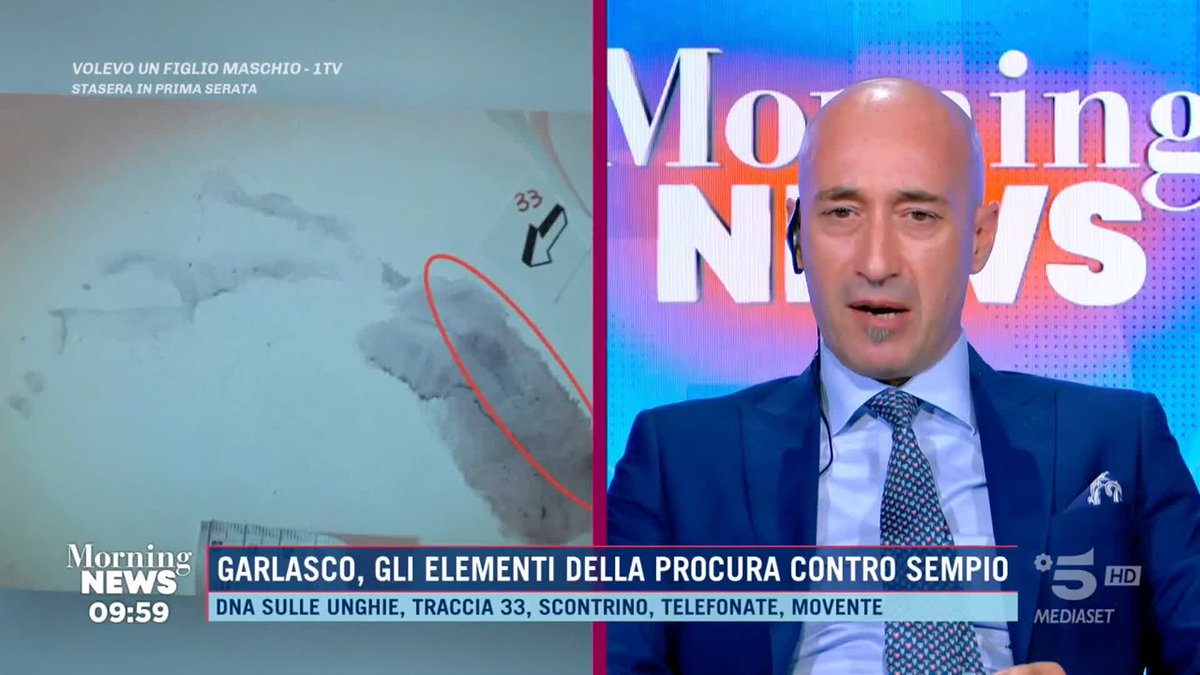 #Garlasco, Alfredo Vaccarella: "Mi chiedo se non si stia rovinando la vita a Sempio" #MorningNews è in diretta su #Canal5 e in streaming su Mediaset Infinity
