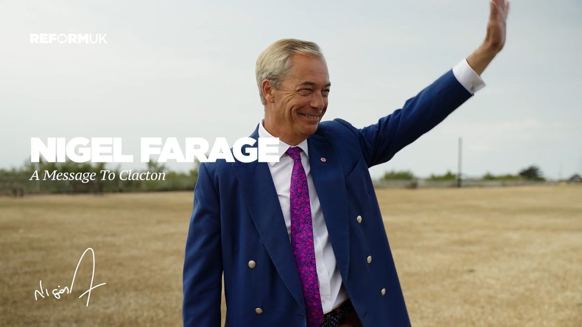 It has been an absolute honour to be the MP for Clacton since 2024. This is my message to local people.