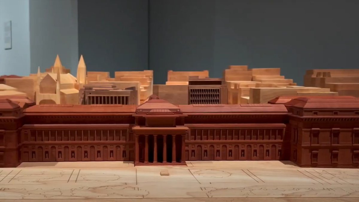 Así se hizo la maqueta del campus del Museo del Prado para la exposición "Prado. Siglo XXI"