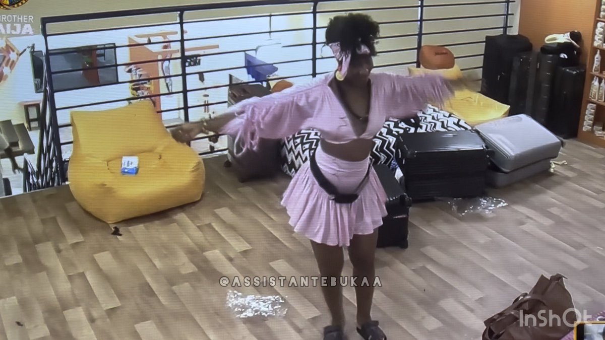 HOH Sheba is active 😍🔥 Have you seen any hoh with so much vibes 🤣🤣🤣 #BBNaija