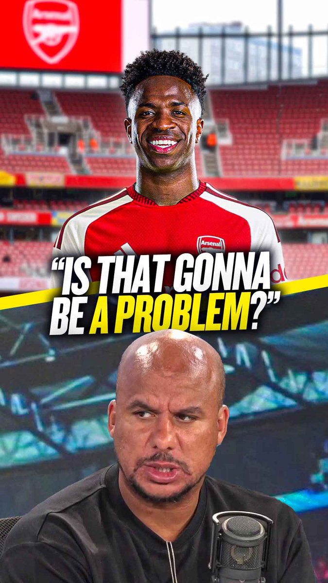 💰 "The figures are gonna be crazy!" ❌ "I rate him but he's not at it every week!" Gabby Agbonlahor doubts Vinicius Jr joins #AFC... and thinks that's a good thing for the Gunners! ❌👀
