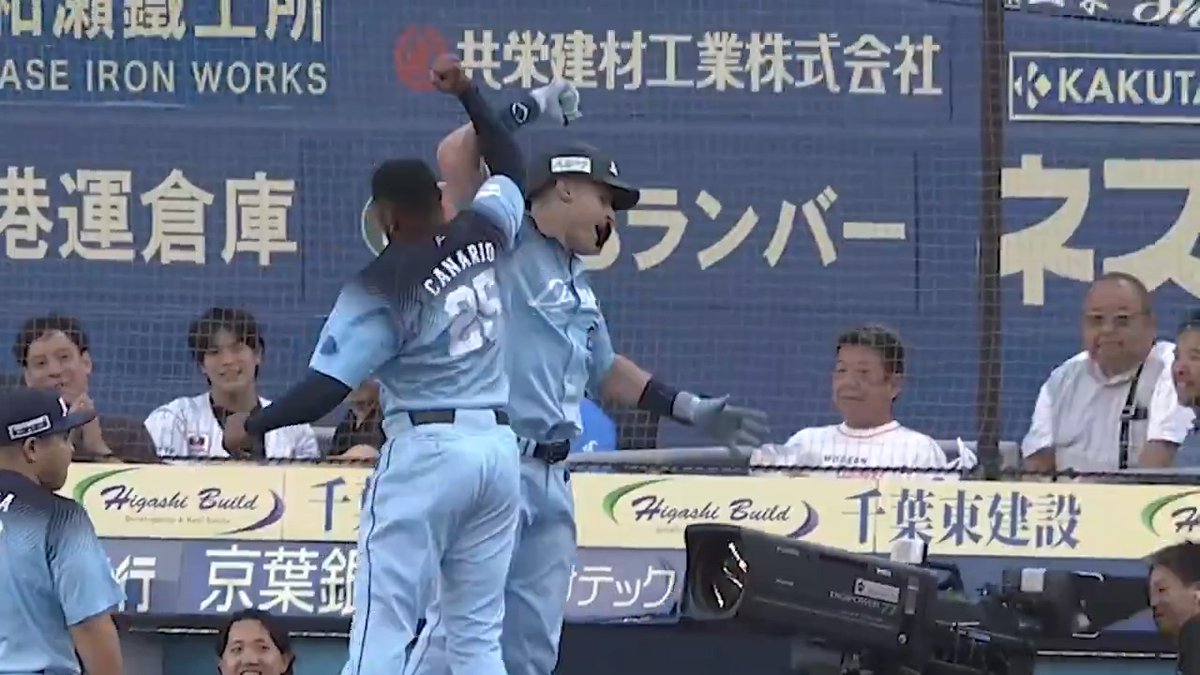 #ネビン 選手のホームランで2点を先制！ 初回から4番が豪快にアーチを描きます！ #seibulions #打破 #アオフェス2026