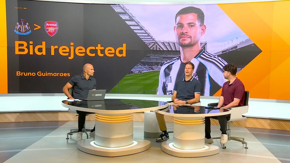 "I can only see this ending in one way, that's with Bruno Guimarães in Arsenal colours" 🔴 Asmir Begovic believes there's no way Newcastle will be able to keep hold of their star player.