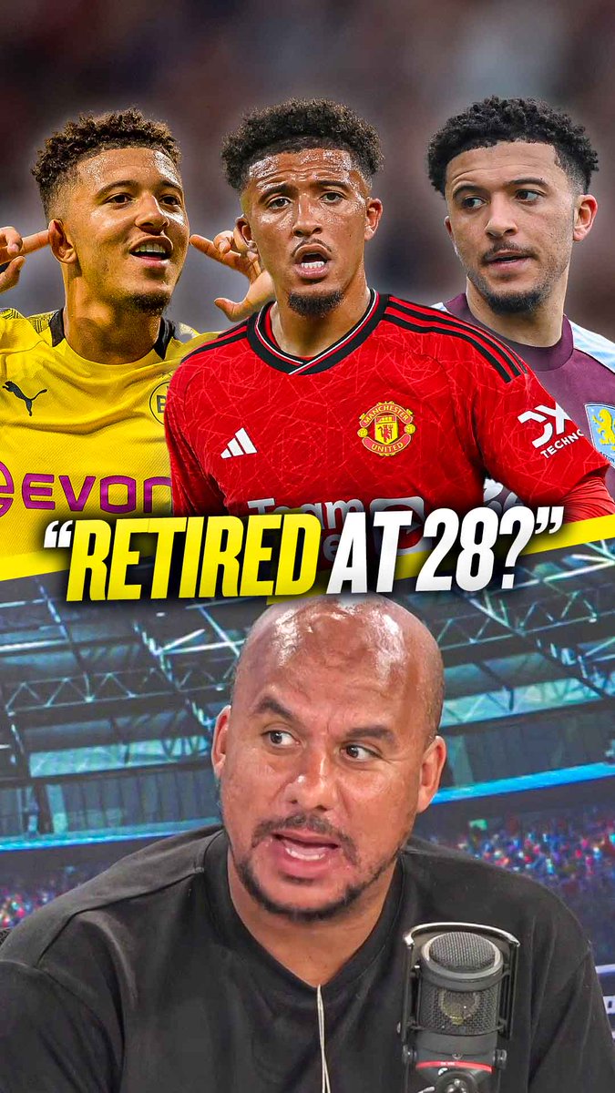 😰 "I do worry about Sancho!" 🔚 "Could he be one of those who retire at 28!?" Gabby Agbonlahor fears for Jadon Sancho's future in professional football as he struggles to find a new club! 😳