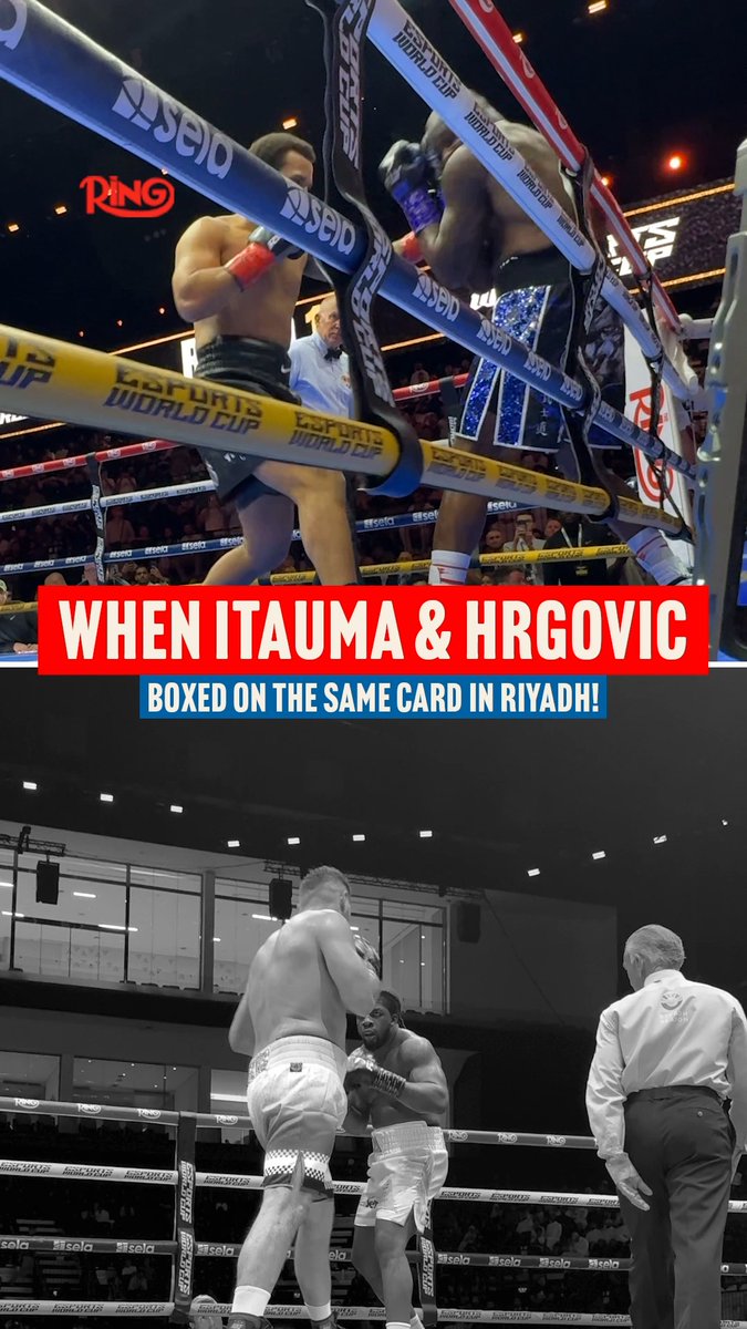 Moses Itauma and Filip Hrgovic fought on the same card last year in Riyadh 👀 🥊 Itauma knocked Dillian Whyte out in one round 🥊 Hrgovic dropped David Adeleye on his way to a unanimous decision The pair now collide for the vacant IBF heavyweight title on August 29th on DAZN 👑